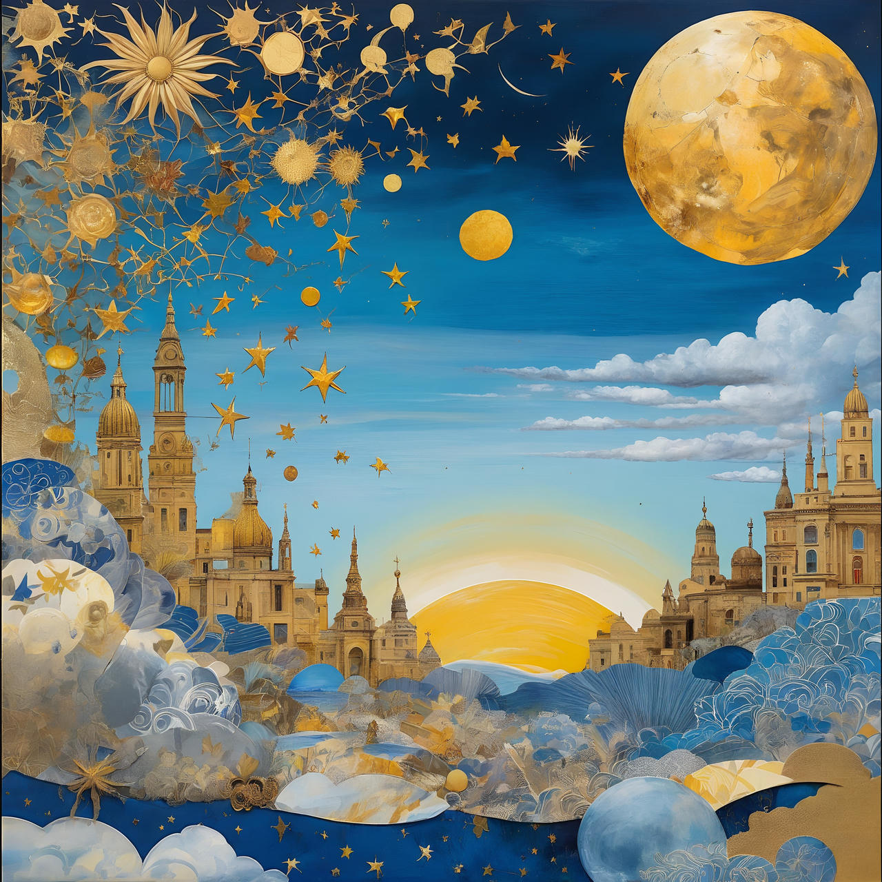 The Sun, the Moon and the Sky